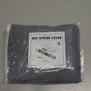 Box Spring Cover Queen Size - Jersey Knit & Stretchy Wrap Around 4 Sides Bed Skirt for Hotel & Home, Soft & Wrinkle Free - Queen/Queen XL, Light Gray