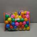 Vanland Ball Pit Balls for Baby and Toddler Phthalate Free BPA Free Crush Proof Plastic - Multicolored Pit Balls in Reusable Play Toys for Kids with Storage Bag (Bright Colors)