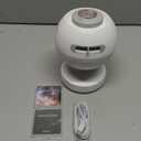 POCOCO Galaxy Star Projector for Bedroom with Replaceable Optical Film Discs, Home Planetarium Night Light Projector with High-Definition Soft Light for Relax, Study, and Meditate, Stress Relief Gifts (White)