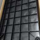 Imaboie Utility Rolling Carts with Wheels, Large Size Plastic Service Carts, Heavy Duty Restaurant Cart with 4 Lockable Brake Wheels for Kitchen/ Office/ Warehouse (3 Tier - 34×17×37inches / 510lbs)