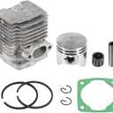 44mm Big Bore Cylinder Piston Ring Kit 44-6 for 2 Stroke Engine 43cc 47cc 49cc Pocket Mini Dirt Bike ATV Quad Gas Scooter Coolster Mini Pocket Bike