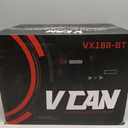 VCAN Bluetooth Integrated Full Face Motorcycle Helmet with Dual Visor