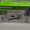 Greenworks 40V (230 MPH / 505 CFM) Cordless Brushless Leaf Blower/Vacuum with Bag, High Power, Lightweight & Quiet for Yard Debris Cleanup, Battery and Charger not included