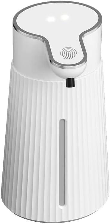 M9 Automatic Soap Dispenser, Touch-Free Foam Dispenser, Wall Mount or Desktop, 2-in-1 for Soap and Sanitizer, White