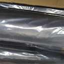Muzata 4PCS 50FT Black Under Deck Drainage System Trough HDPE Waterproofing Membrane Fit for 16 Joist Spacing M081