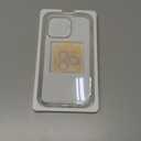 Miracase Glass Series Designed for iPhone 14 Pro Max Case 6.7 Inch, Upgrade Full-Body Bumper Case with Built-in 9H Tempered Glass Screen Protector, with Camera Lens Protector, Glitter Clear