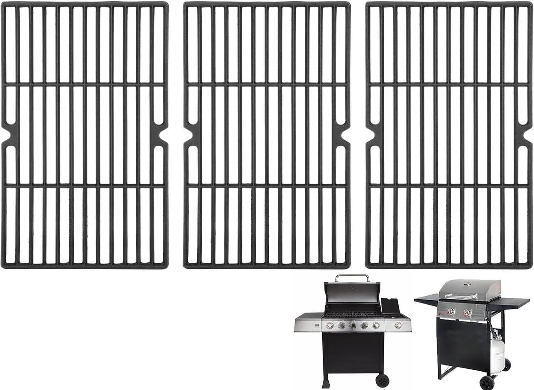 Cast Iron Cooking Grate for Dyna Glo Grill Parts DGB515SDP DGB515SDP-D DGF510SBP DGF510PBP-D, Backyard Grill GBC1460W GBC1461W BY13-101-001-13 Replacement Parts, Uniflame GBC1059WB GBC1059WB-C,16 1/4"