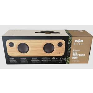 House of Marley Get Together Mini: Portable Speaker Wireless Bluetooth Wood NEW
