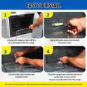 WB44T10060 Electric Range Oven Bake Element Compatible with GE JB620SR4SS JS660EL2ES JBS60RK1SS, WB44X45494 240V 2585W Oven Bake Heating Element Replace AP533118 2304534 AH3506764 EA3506764 PS3506764