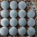 Liliful 15 Pcs Velvet Christmas Balls Bulk Flocked Christmas Tree Ball Ornaments Plastic Xmas Decorative Hanging Ornaments(Dusty Blue,3.15 Inch)