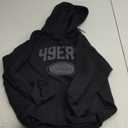 NFL team apparel, 49ers Black Hoodie Size Medium