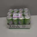 ZOA GREEN APPLE Sugar Free, Low Calorie Energy Drinks | Healthy B & C Vitamins | Electrolytes for Hydration | 160mg Caffeine from Green Tea | 12 Fl Oz Cans (12 Pack) (EXP 03/12/25)