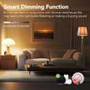 OREiN Smart Edison Light Bulbs, 2.4 Ghz Wi-Fi ST19(58) Vintage Light Bulbs E26, 800LM Dimmable via app, 2700-6500K Tunable, Smart LED Filament Bulb Works with Alexa/Google Home, 60W Equivalent 4Pack