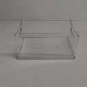 InterDesign iDesign Recycled Plastic Stackable Storage Bin with Handles - Clear