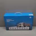 4 Channel Backup Camera System,Touchable 10.26 inch Monitor with DVR Stereo, 64GB Card, IP69 Waterproof, Nightvision 1080P Backup Camera for RV/Truck/Trailer Pickup,Rear Side Front Wired System