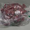 13 FT Christmas Bows Fence Decoration, 140LED Lighted Large Christmas Bows Decoration with 8 Mode and Timing Ornament for Party Front Door Fireplace(Red Black,Plaid Ribbon)