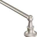 Moen Vale Brushed Nickel 24-Inch Towel Bar, DN4424BN