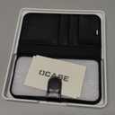 OCASE Compatible with iPhone 16 Wallet Case, PU Leather Flip Folio Case with Card Holders RFID Blocking Kickstand [Shockproof TPU Inner Shell] Phone Cover 6.1 Inch 2024, Black