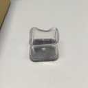 Ansible 24 Pcs Chair Leg Floor Protectors Square, Silicone Felt Furniture Leg Pads Caps Covers for Hardwood Floors (Fit:1-5/8" to 2") (Clear)