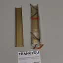 Finger Pulls for Cabinets Drawers - Aluminum Alloy Concealed Handle for Home Kitchen Door Dresser, Easy Installation (2, Bronze, 200mm/7.88inch)