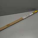 48-Inch Ceiling Fan Downrod with Extension Cord, 4-Foot Brushed Nickel Ceiling Fan Extension Rod, 1-Inch OD, Ceiling Downrod for Various Fans (Nickel, Unthreaded)