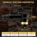 AMTOVL Pneumatic Chamfering Tool - Mini Air Chamfer Tool with 10 C-Angle & 10 R-Angle Blades, 45 30000 RPM Chamfering Tool for Metal and Wood with 1/4" Air Inlet