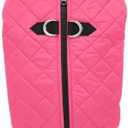 Gooby - Fashion Vest, Small Dog Sweater Bomber Jacket Coat with Stretchable Chest, Pink, Medium