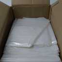 40-45 Gallon Clear Trash Bags, 50 Count Box, (40x46-inch) Commercial Heavy-Duty Garbage and Recycling Can Liners for 32-44 Gallon Round Cans, 25-35 Gallon Slim and Square Cans