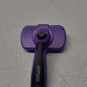 Swihauk Self Cleaning Slicker Brush for Dogs & Cats, Skin Friendly Pet Grooming for Shedding, Deshedding, and Hair Removal - Puppy Brush for Long Haired Pets, Pet Supplies, Purple