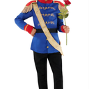 Morph Prince Costume For Boys, Prince Charming Character Outfit, Royal Dress Up for Kids Hallloween Costume
S