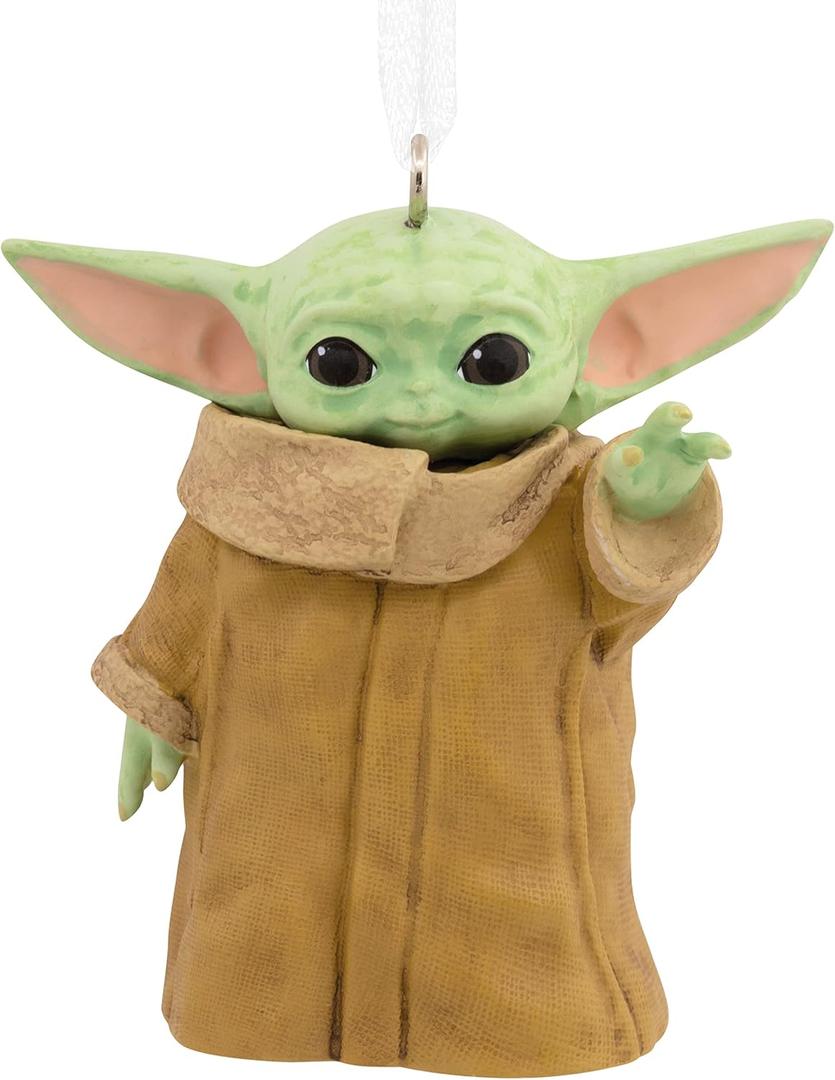 Hallmark Star Wars: The Mandalorian The Child Grogu Christmas Ornament, May The 4th