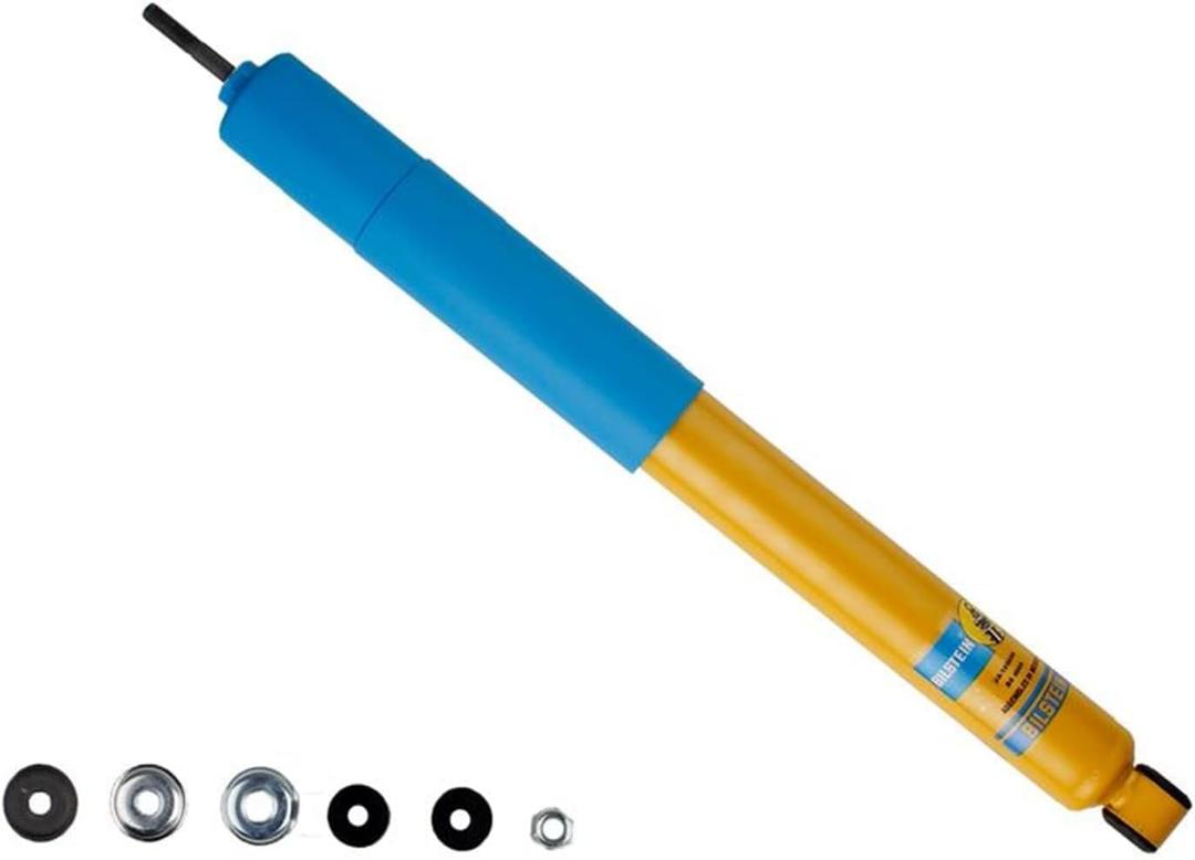 Bilstein 24-186056 Single 4600 Series Rear 46mm Monotube Shock fits 2005 2015 Tacoma Base & Pre Runner 4WD - Improves Ride Quality, Handling & Comfort