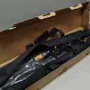 EMART Backdrop Stand 10x7ft(WxH) Photo Studio Adjustable Background Stand Support kit with 2 Crossbars, 8 Clamps, 2 Sandbags and Carry Bag for Parties, Events Decoration, Wedding, Photography (Black)