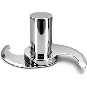 27055 Smooth Blade for Robot Coupe R2, R2A, R2N, R2B, R2U, R201 Commercial Food Processors, Modular Chopping Blade with Stainless Steel Case, Never Break and Leak, Microplastic-Free (Large)