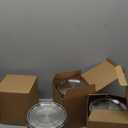 Zopeal 4 Pack Stainless Steel Canisters Set Stainless Steel Airtight Food Storage Containers Metal Containers with Lids Sealed for Tea Coffee Sugar Flour Pantry Baking Kitchen Counter (56 oz)