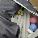 Foldable Playpen for Babies and Toddlers, 50x50 Inches Portable Playpen, Kids Collapsible Play Pen with 2 Handlers, Indoor & Outdoor Baby Fence Play Area with Visible Mesh, Dark Gray