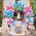 KatchOn, Gender Reveal Balloon Arch Kit - Pack of 70 | Pink and Blue Balloons,Boy or Girl Sign, Baby Balloons | Boy or Girl Gender Reveal Decorations | Baby Shower Decorations | Pink and Blue Decor