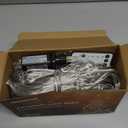 JMEXSUSS 38.8FT Icicle Lights for Outside, 400 LED Icicle Christmas Lights Outdoor Indoor Plug in, Warm White String Lights for Christmas House Patio Party Fireplace Holiday Decorations