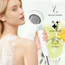 Vitamin C SPA Filter ShowerHead, with PP Cotton, to Remove Chlorine, Clean Water for Better Skin Hair Care and Relaxation