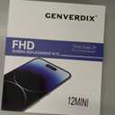 for iPhone 12 Mini Screen Replacement 5.4, Genverdix 3D Touch LCD Display Full Repair kit, Digitizer Assembly with Tools Set, Tempered Glass Screen Protector, Waterproof Frame Adhesive