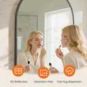 Sweetcrispy 30x40 Bathroom Mirrors for Wall, Arched Mirror for Over Sink