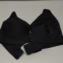 LUCKMEEY Bras for Women No Underwire Wireless Bras - Seamless Push Up Full Coverage Bralettes Comfortable Everyday Bra Truffle Black XL