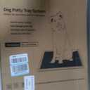 Dog Grass Pet Loo Indoor/Outdoor Portable Potty, Dog Litter Box, Artificial Grass Patch Bathroom Mat and Washable Pee Pad for Puppy Training, Full System with Trays (Pet Training Tray, 20"x16"), 20"x16"4 Layer Potty System)