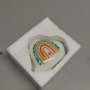 Teacher Gifts for Women Rainbow Heart Keepsake Gift, Thank You Teacher Gifts Graduation Retirement Gifts for Teacher