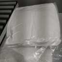 MR&HM White Twin XL Comforter Set for College Dorm, Boho Bedding Set, Bed in a Bag Set 5 Pieces with 1 Comforter, 1 Pillow Shams, 1 Pillowcases, 1 Flat Sheet, 1 Fitted Sheet for All Seasons