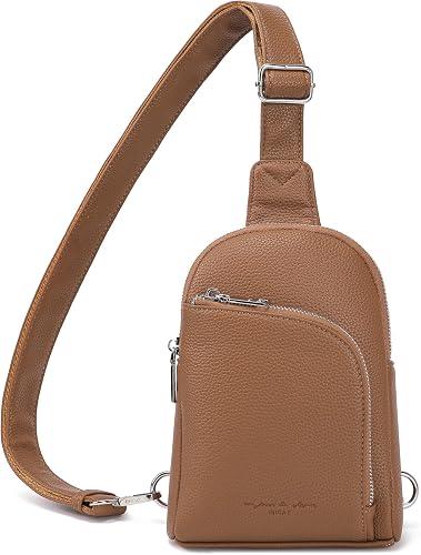 INICAT Small Travel Purse,Anti Theft Crossbody Bag for Women
RFID Blocking, 8 Card Slots,Secure Back Zipper Pocket,Sling Style