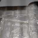 Aluf Plastics 33 Gallon Clear Trash Bags - 33" x 39" - 1.5 MIL (eq) - CSR Series - Heavy Duty Industrial Liners Clear Garbage Bags for Recycling, Contractors, Storage, Outdoor, 1 Count (Pack of 100)