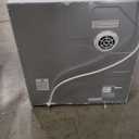 Euhomy Compact Laundry Dryer, 3.5 cu ft Front Load Stainless Steel Clothes Dryers With Exhaust Pipe, 1500W, LCD Control Panel Four-Function Portable Dryer For Apartments, Home, Dorm, White