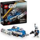 LEGO Star Wars: The Clone Wars Captain Rex Y-Wing Microfighter Building Set, Collectible Star Wars Y-Wing Toy for Kids with Captain Rex Minifigure, Gift for Boys & Girls Ages 6 and Up, 75391