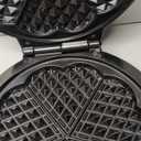 Mueller Heart 5 Waffle Maker, Waffle Iron, Adjustable Browning Control & Nonstick, Cool Touch Handle, Easy to Clean, Small Kitchen Appliances